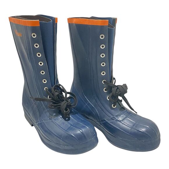 Viking VW56 Spiked Forester Logger Work Boots Blue Men’s Size 9 main image 8